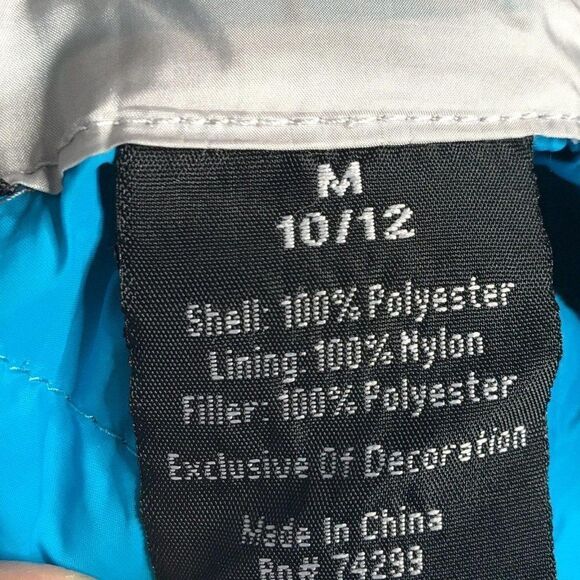 snozu girls jacket size M10/12 - Picture 3 of 6